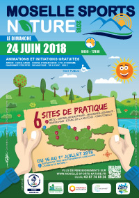 Affiche Moselle Sports Nature 2018